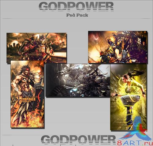 PSD ��������� - ������. ������� ����� GFX-GodPower