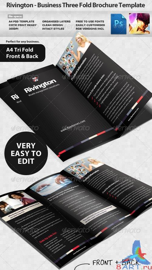 GraphicRiver Rivington Three Fold Business Brochure
