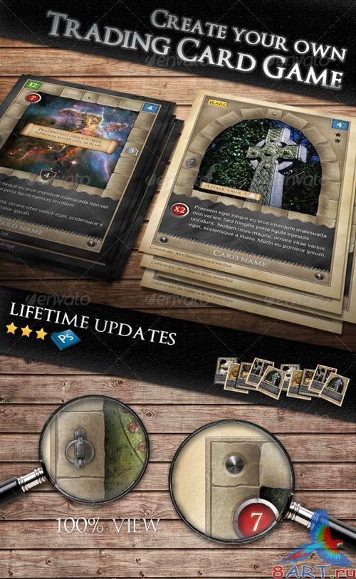 GraphicRiver TCG - Fantasy Trading Card Game Kit in Medieval