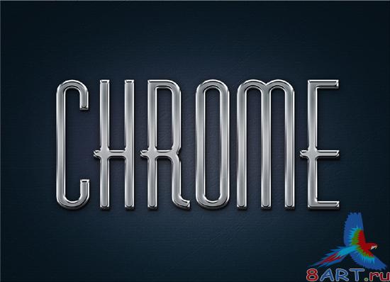 Metal Chrome style for Photoshop Metal Chrome style for Photoshop