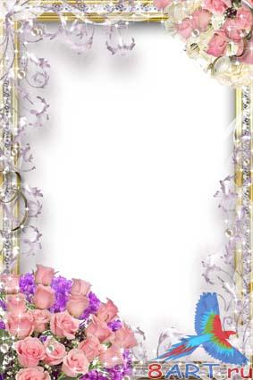 Frame for Photo - Nice Flowers 