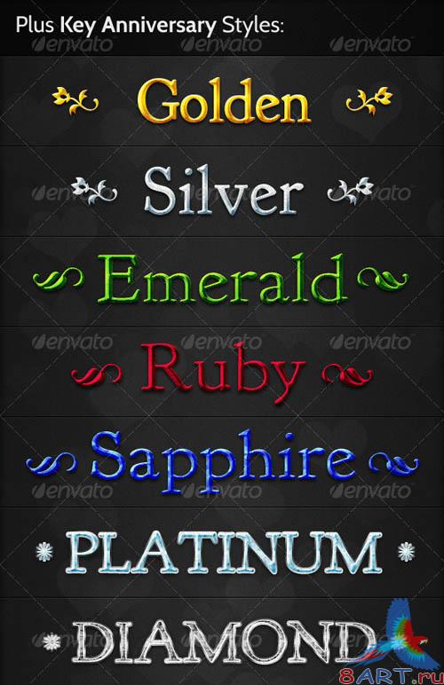 GraphicRiver Love and Romance Text Styles