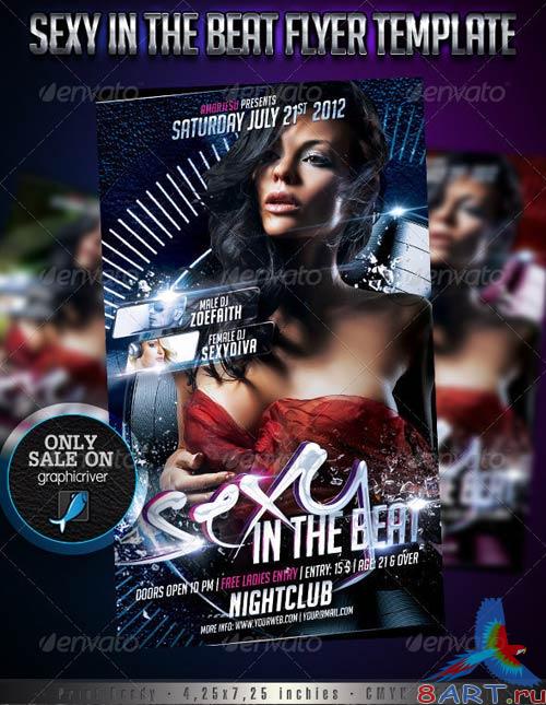 GraphicRiver Sexy In The Beat Flyer Template