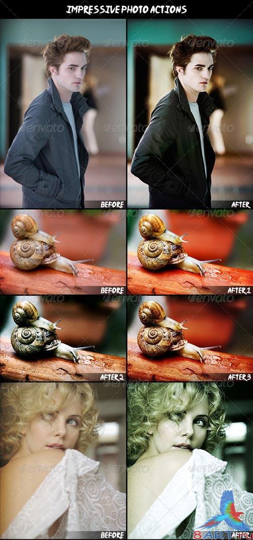 GraphicRiver 3 Impressive Photo Actions