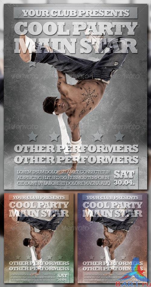 GraphicRiver Cool Party Poster 224245
