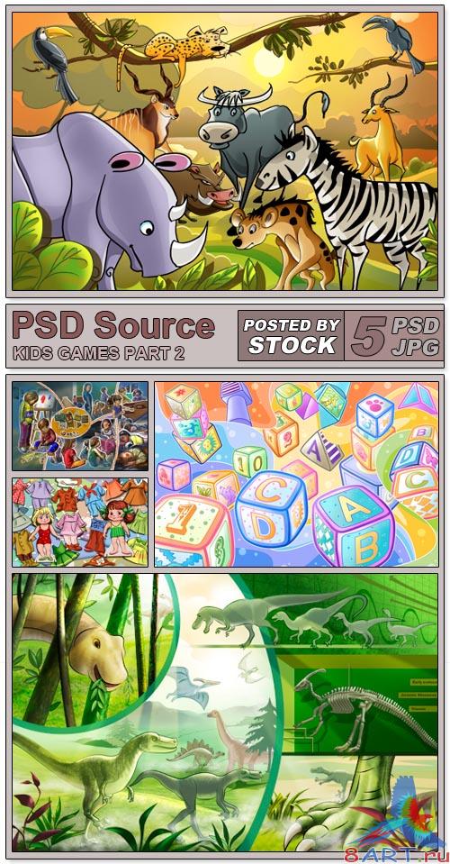PSD Source - Kids Games 2