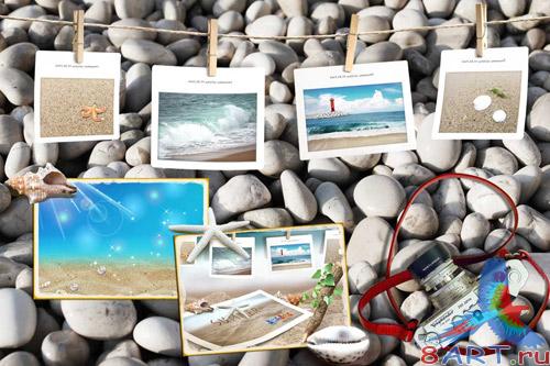 Summer Memory02 PSD Template