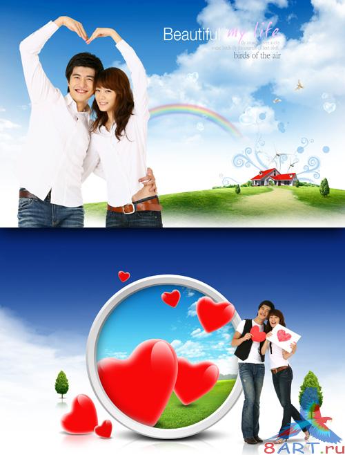 Sources - Red hearts