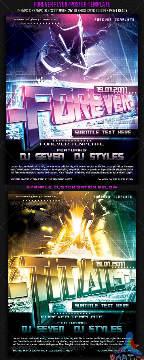 GraphicRiver - Forever Poster/Flyer Template