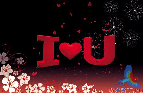 PSD - Dark Love Template