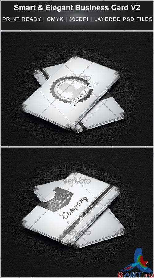 GraphicRiver Smart & Elegant Business Card V2 GraphicRiver Smart & Elegant Business Card V2