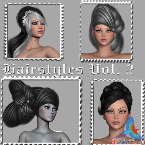 Set Of Hairstyles Vol. 2