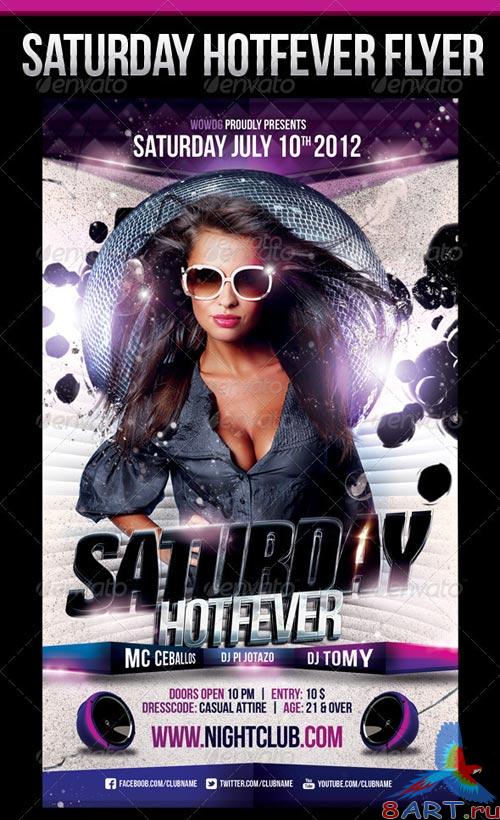 GraphicRiver Saturday HotFever Nights