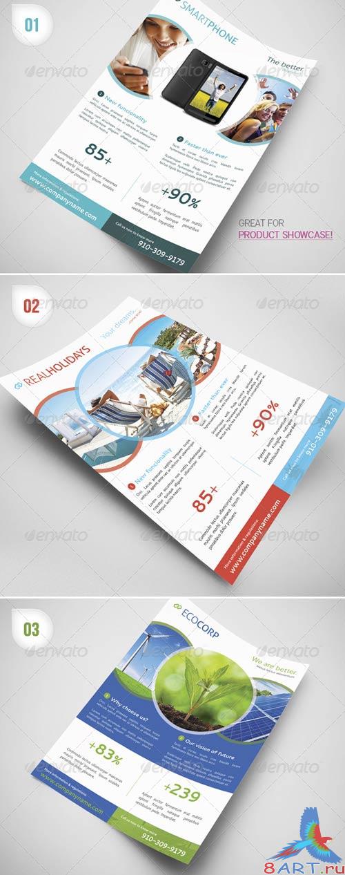 GraphicRiver Multipurpose Business Flyers / Magazine Ads