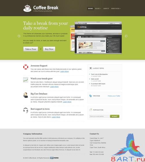 8 �������� � ����� WP