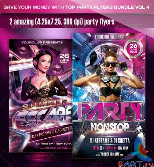 GraphicRiver Top Party Flyer Bundle Vol4