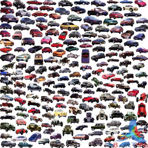 ��������� ����������� �� PSD  Car collection
