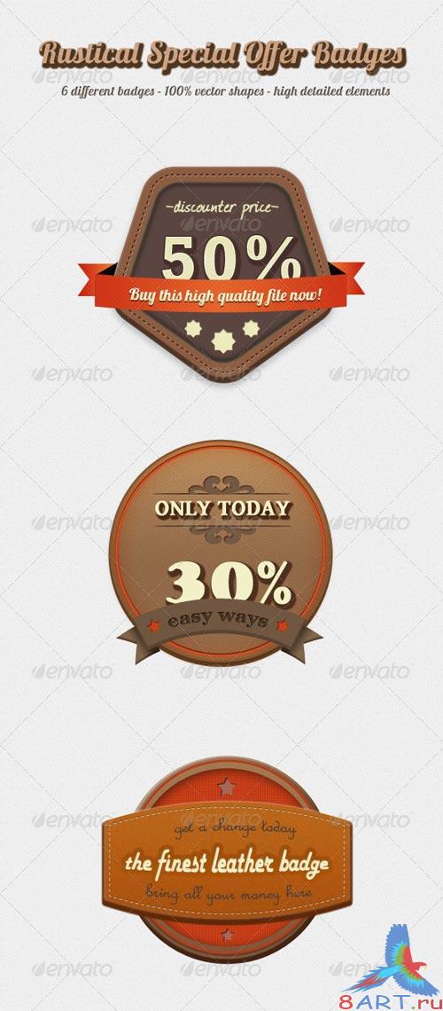 GraphicRiver Rustical Special Offer Badges