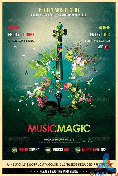 GraphicRiver Music Magic Poster/Flyer