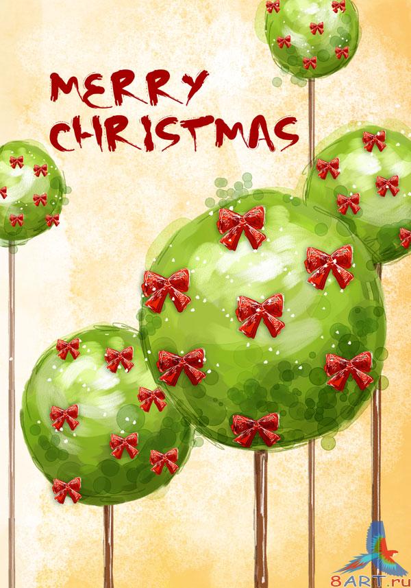 Merry Christmas (Part 4) -      Photoshop