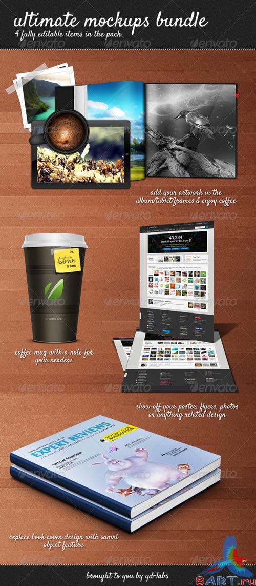 GraphicRiver Ultimate Mockups Bundle