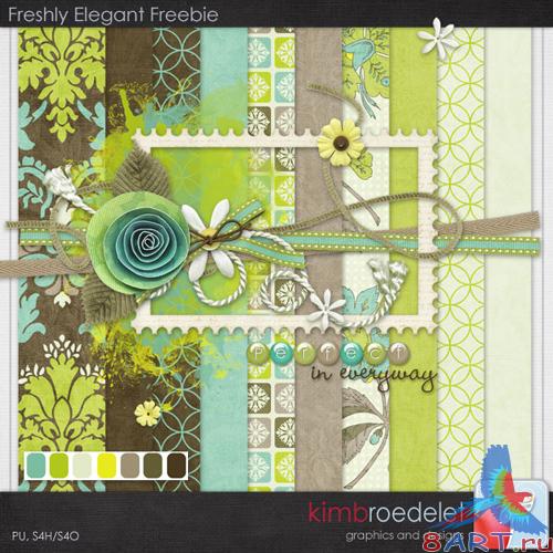 Scrap-set - Freshly Elegant