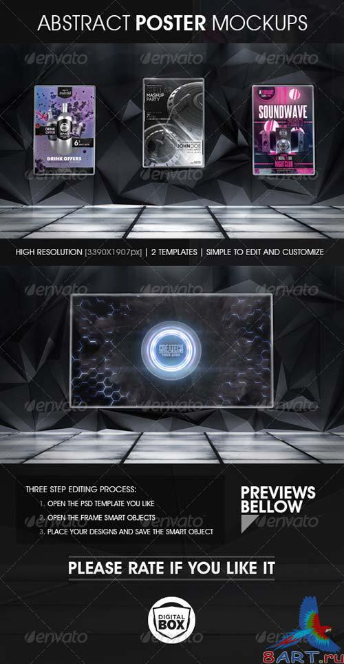 GraphicRiver Abstract Poster Mockups