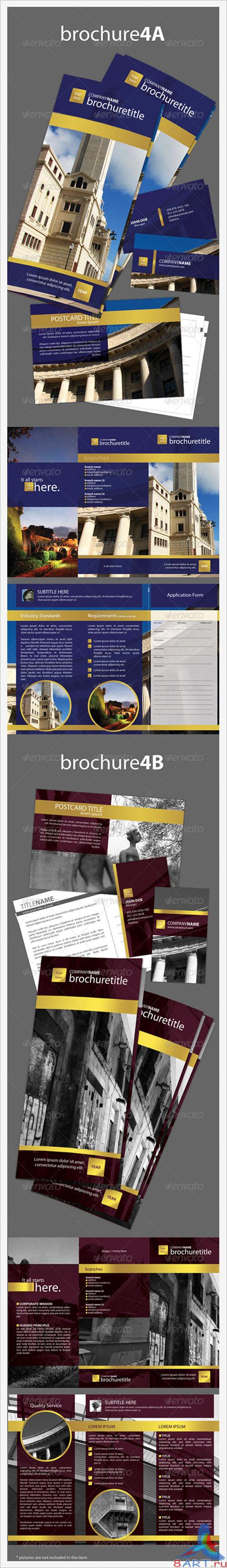 Brochure Set Series 4 - GraphicRiver