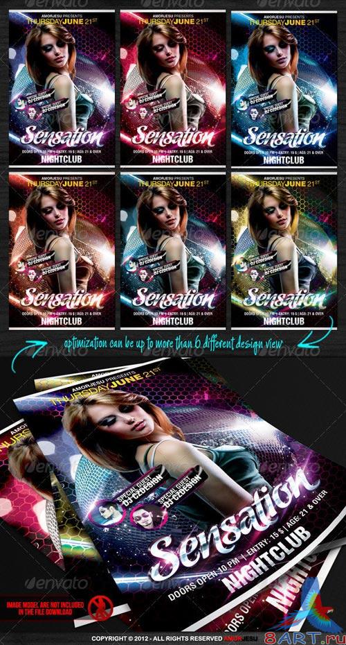 GraphicRiver Sensation Flyer Template