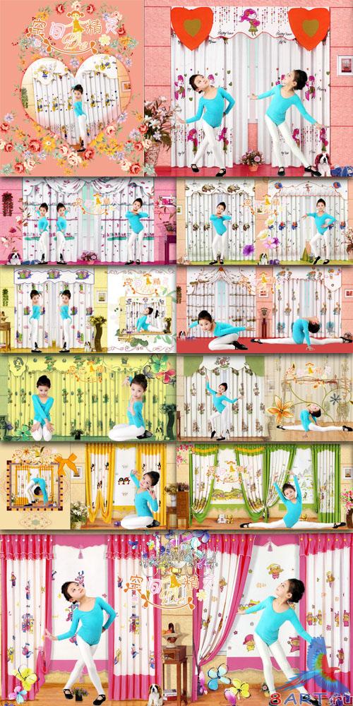 Childrens Photo Templates - Space Wizard