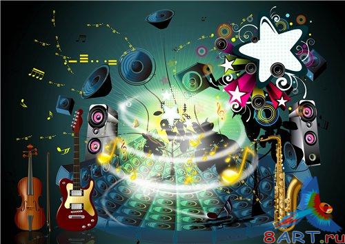 PSD - Bright Music Background