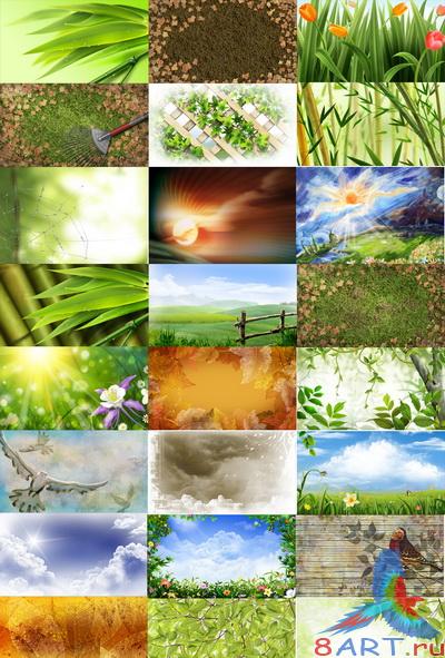 PSD Layered Pictures - Nature