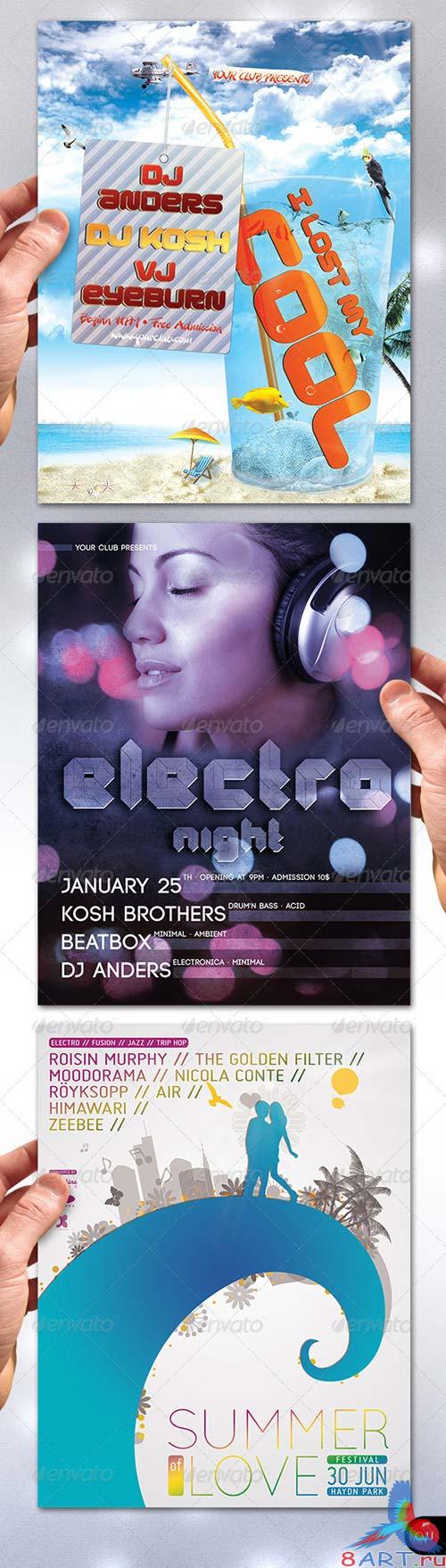 GraphicRiver Music Flyer Bundle No.3