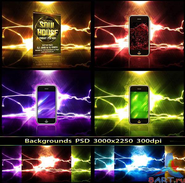 PSD - Product Display Backgrounds 2