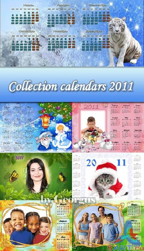 Collection calendars 2011