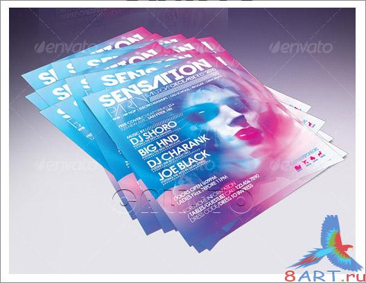 Sensation Flyer - GraphicRiver