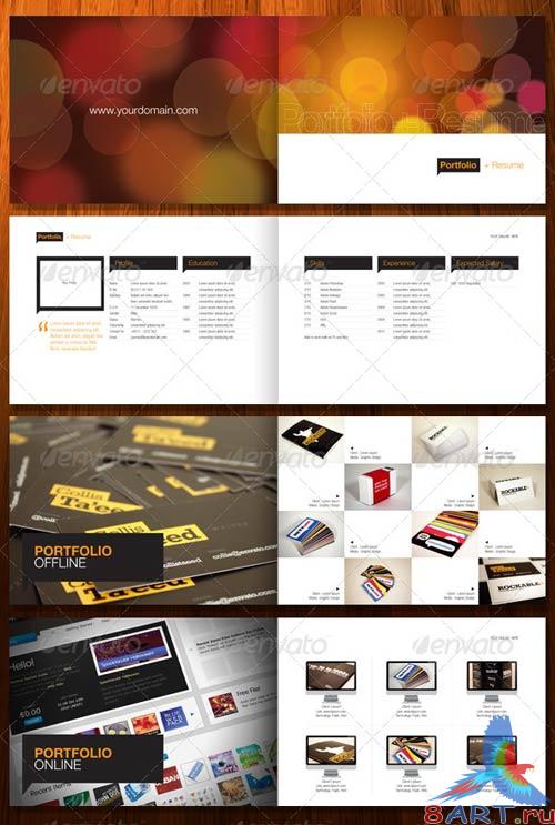 GraphicRiver 8 Pages Portfolio Resume Brochure GraphicRiver 8 Pages Portfolio Resume Brochure