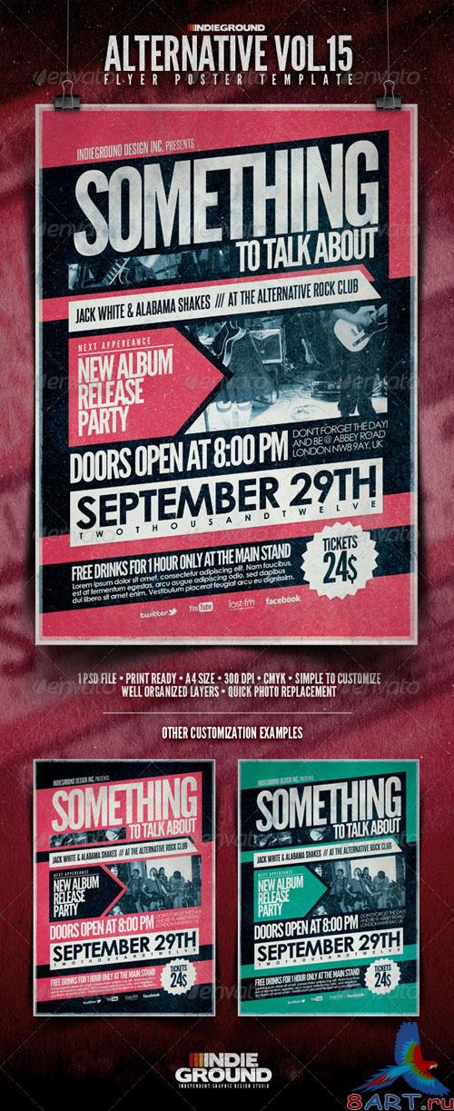 GraphicRiver - Alternative Flyer/Poster Vol. 15 - 2327560