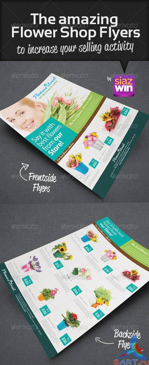 GraphicRiver The Amazing Flower Shop Flyers GraphicRiver The Amazing Flower Shop Flyers