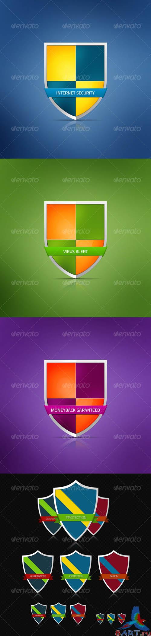 GraphicRiver Guard Shields
