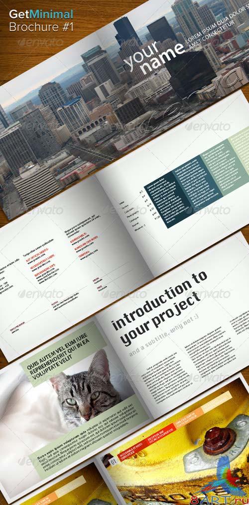 GraphicRiver Get Minimal - Brochure 01 GraphicRiver Get Minimal - Brochure 01