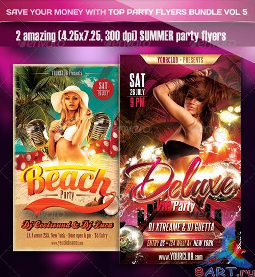 GraphicRiver Top Party Flyer Bundle Vol6