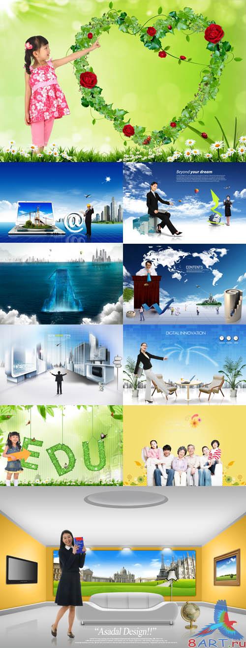 PSD source collection 2011 pack # 19