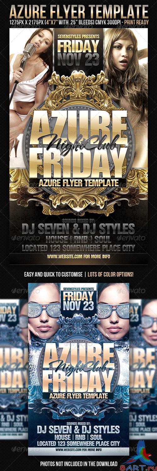 GraphicRiver - Azure Flyer Template