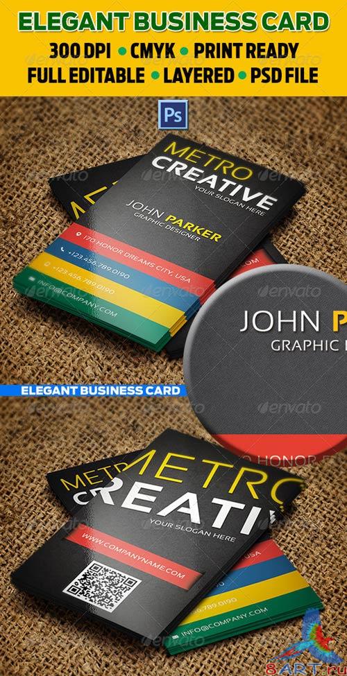 GraphicRiver Creative Business Card 34 GraphicRiver Creative Business Card 34