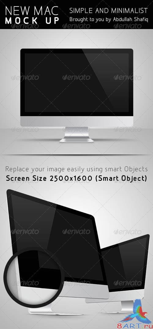GraphicRiver New Mac Mockup GraphicRiver New Mac Mockup