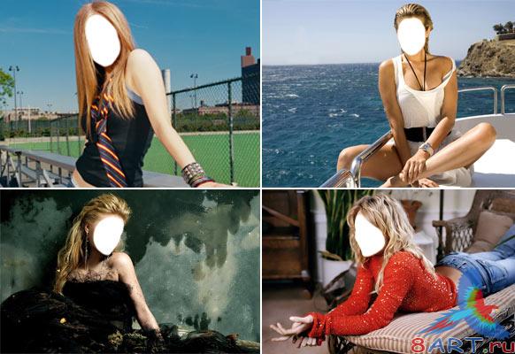 Женские шаблоны с целью Photoshop (ч.17) Женские шаблоны с целью Photoshop (ч.17)