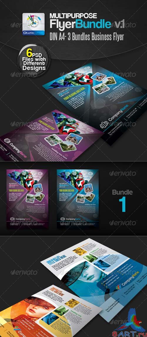 GraphicRiver Multipurpose Business Flyer Pack v.1
