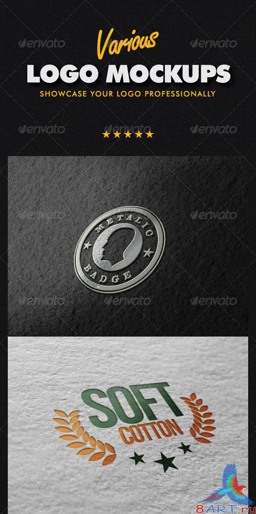 GraphicRiver Various Logo Mock-ups