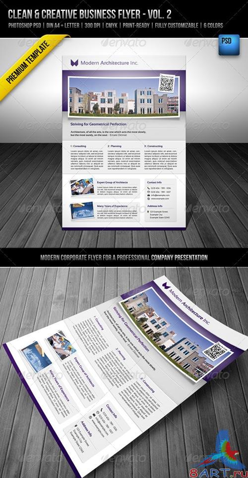 GraphicRiver Clean & Creative Business Flyer - Vol. 2 GraphicRiver Clean & Creative Business Flyer - Vol. 2